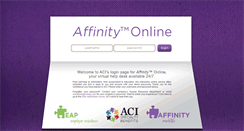 Desktop Screenshot of affinity-online.com